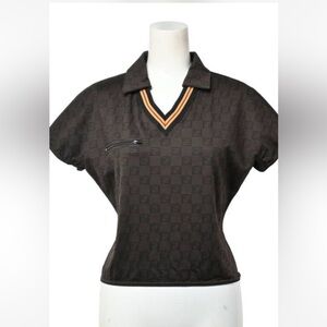 Fendi Polo shirt with zipper pocket size 44